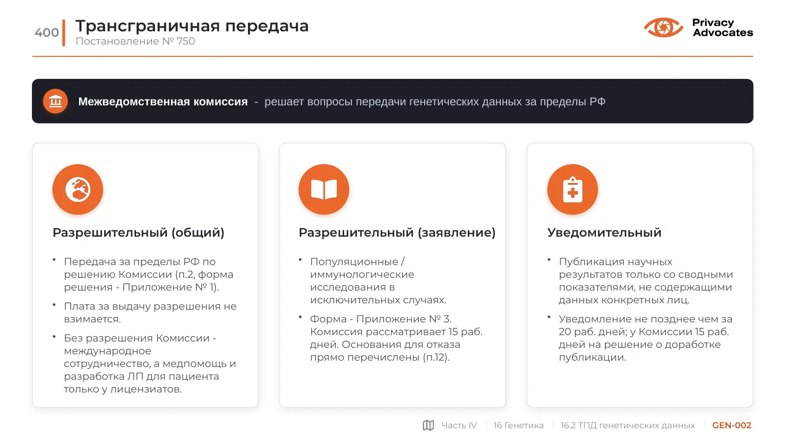 Слайд GEN-002: Трансграничная передача